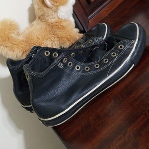 converse upper leather